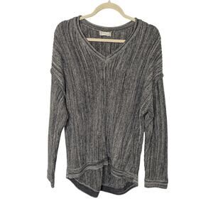 Altar'd State Oversized Cozy Knit Sweater in Gray Womens Size Small